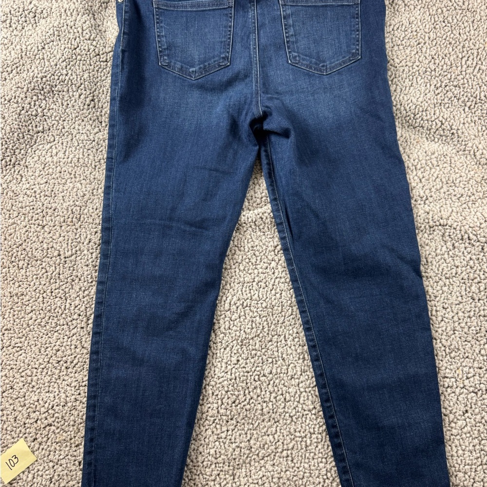 Chico's Dark Blue Skinny Jeggings Jeans size US 10/Chico’s 1.5 - Picture 5 of 8